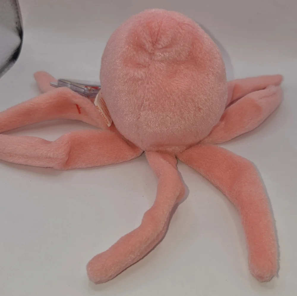 Ty Pink Octopus Plush with Googly Eyes - Picture 2 of 6